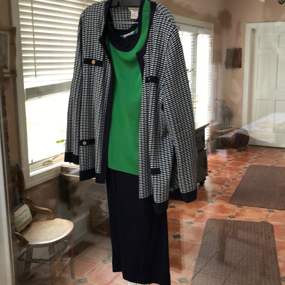 Misook three piece pantsuit